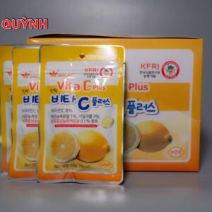 Kẹo Nhân Sâm Và Vitamin C Hàn Quốc