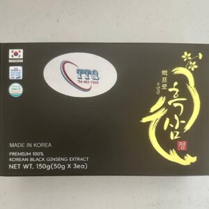 Cao Cốt Hắc Nhân Sâm Nguyên Chất 100% Hàn Quốc (Trang Thanh Lan)