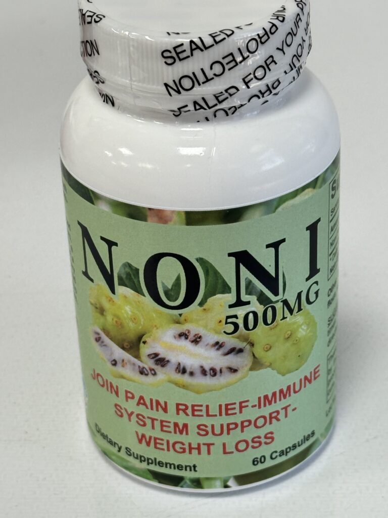 NONI FRUIT OIL CAPSULES - $60/ Box of 60 Capsules - Tan Tu Quynh