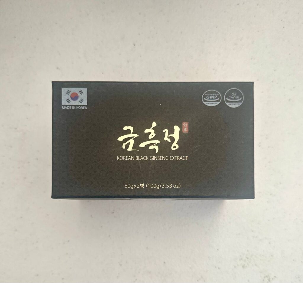 GEUMHEUK KOREAN BLACK GINSENG EXTRACT 100% - Tan Tu Quynh
